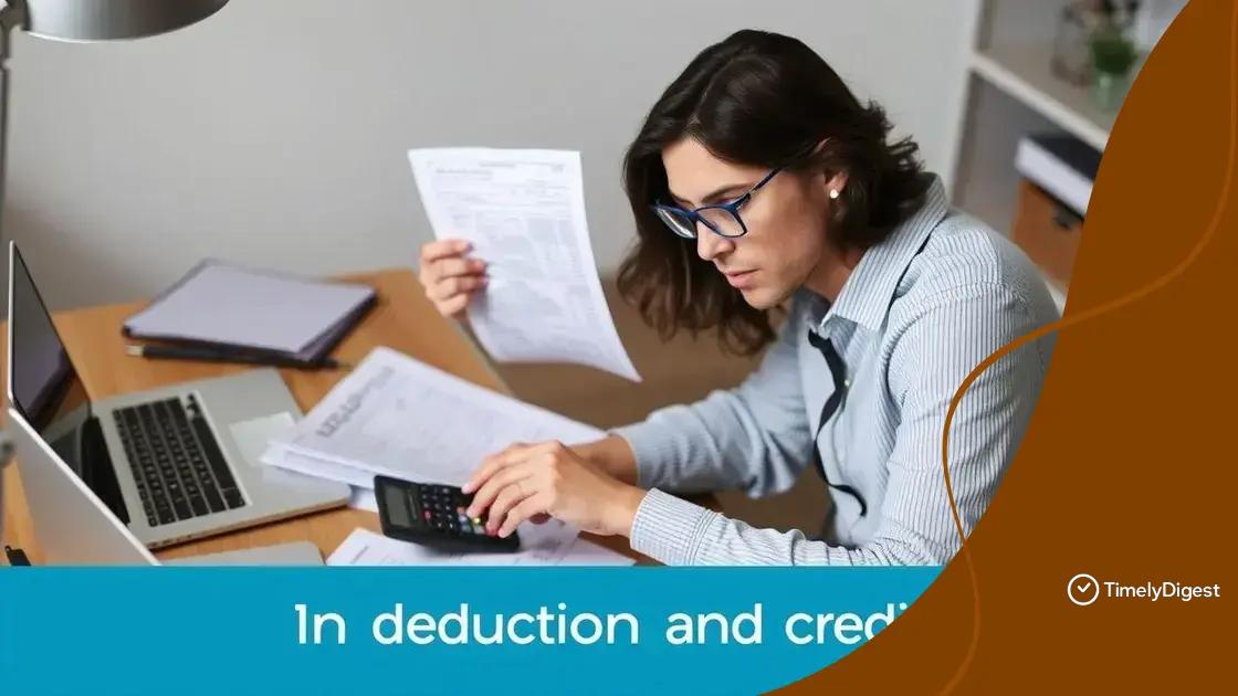 Tax deductions and credits you might be missing