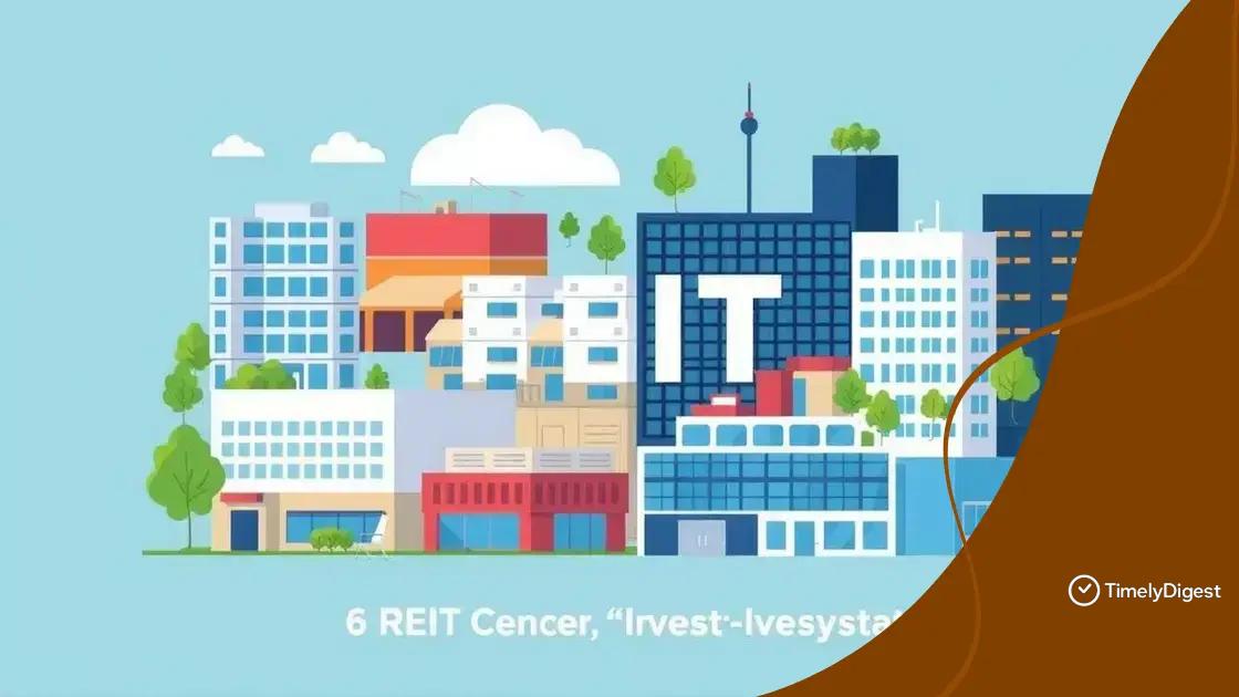 Key sectors for REIT investment in 2025
