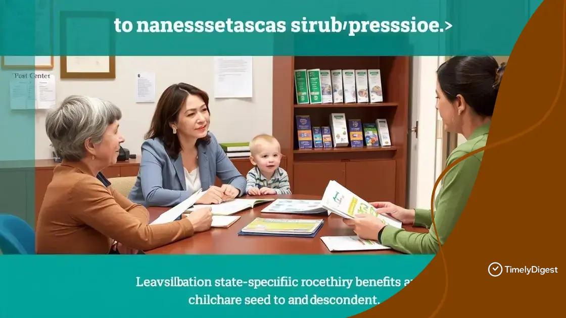 State-specific childcare benefits
