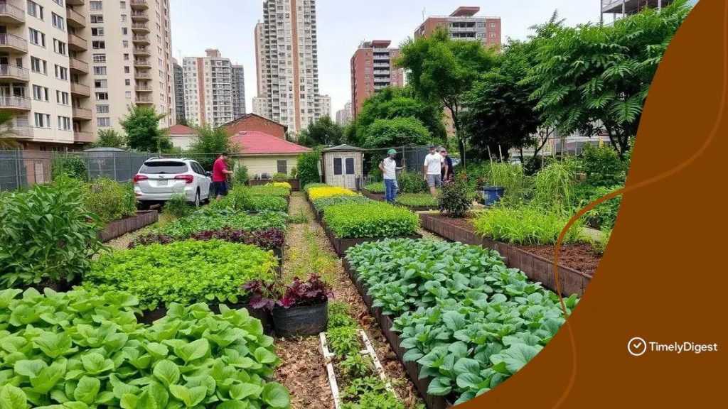Urban farming movements: revitalizing city life and food access