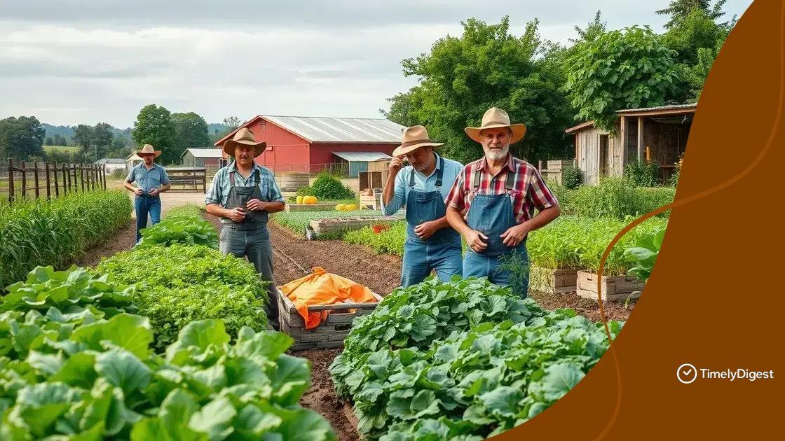 Impact on local agriculture