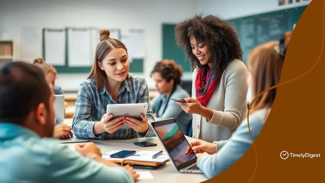 Integrating technology into everyday teaching