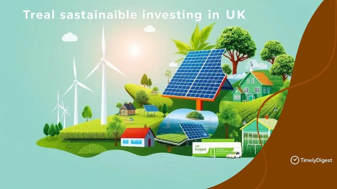 Sustainable investing in the UK